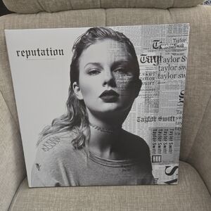 Tayl9r Swift Reputation Vinyl Album Cover Art Print